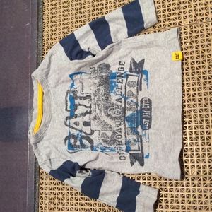 CAT Toddler long sleeve tractor shirt